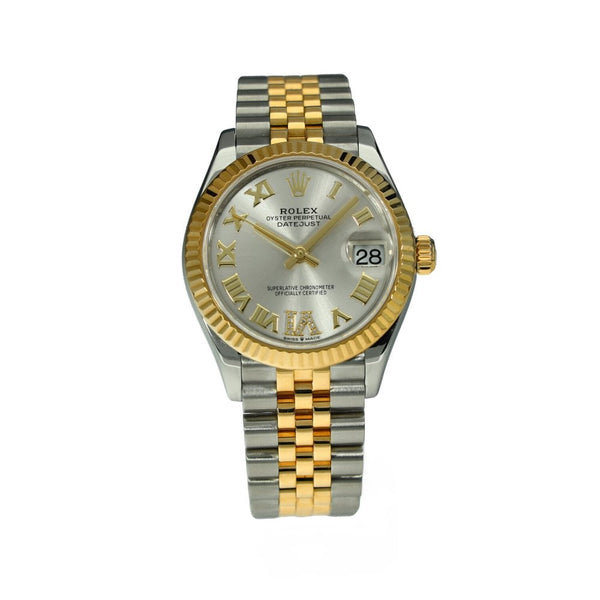 Datejust 31 278273 - Midsize Watch - Silver Diamond Dial - 2019