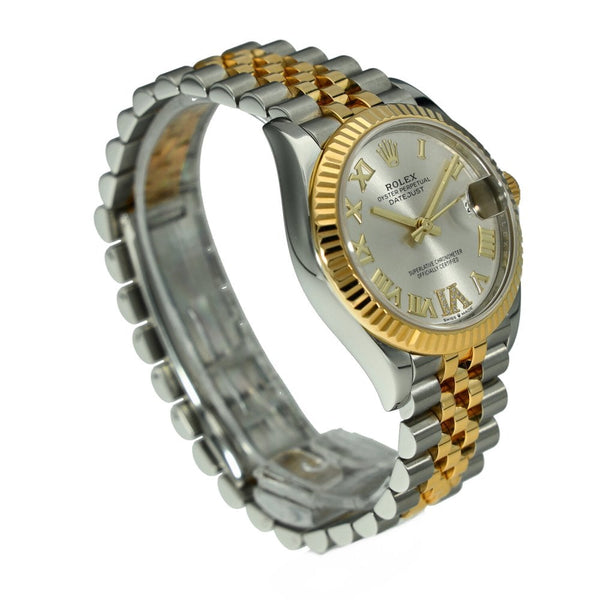 Datejust 31 278273 - Midsize Watch - Silver Diamond Dial - 2019