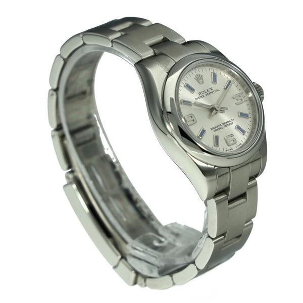 Oyster Perpetual 176200 - Ladies Watch - Silver Dial - 2010