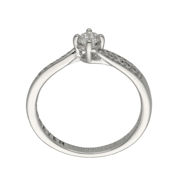 Ladies Platinum Diamond Engagement Ring -  0.25ct