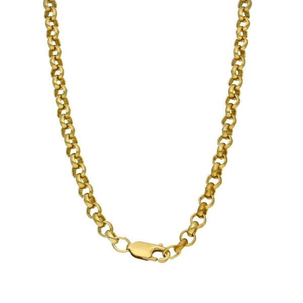 Gents 9ct Yellow Gold Belcher Chain - 26" - 40.5g
