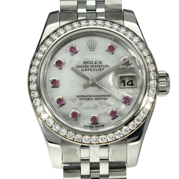 Datejust 179384 - Diamond Bezel & Ruby Dial - 2014