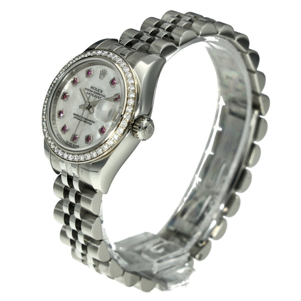 Datejust 179384 - Diamond Bezel & Ruby Dial - 2014