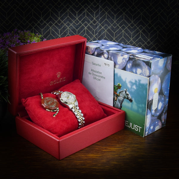 Lady Datejust 69173 - Silver Dial - 2003
