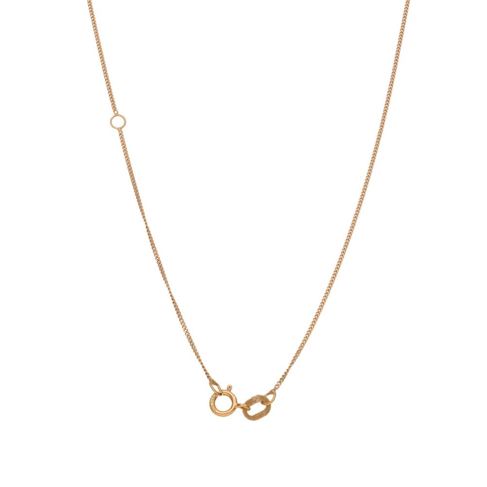 Ladies 9ct Rose Gold Morganite & Diamond Pendant & Necklace