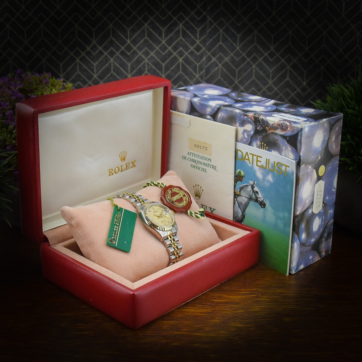 Datejust 69173 - Ladies Watch - Diamond Jubilee Dial - 1993
