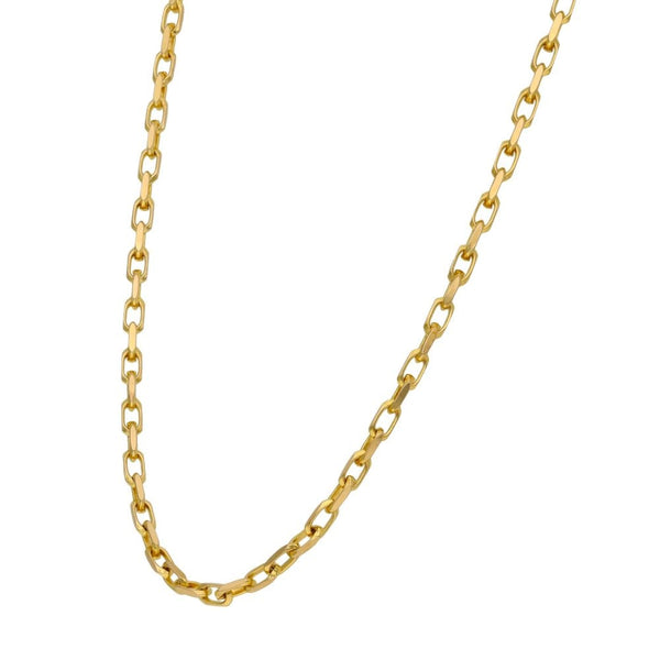 9ct Yellow Gold Belcher Chain - 20" - 9.8g