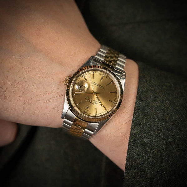 Datejust 16233 - Champagne Baton Dial - 1997