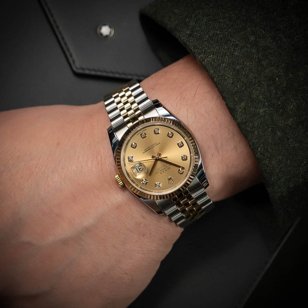 Datejust 116233 - Gents Watch - Diamond Dial - 2012