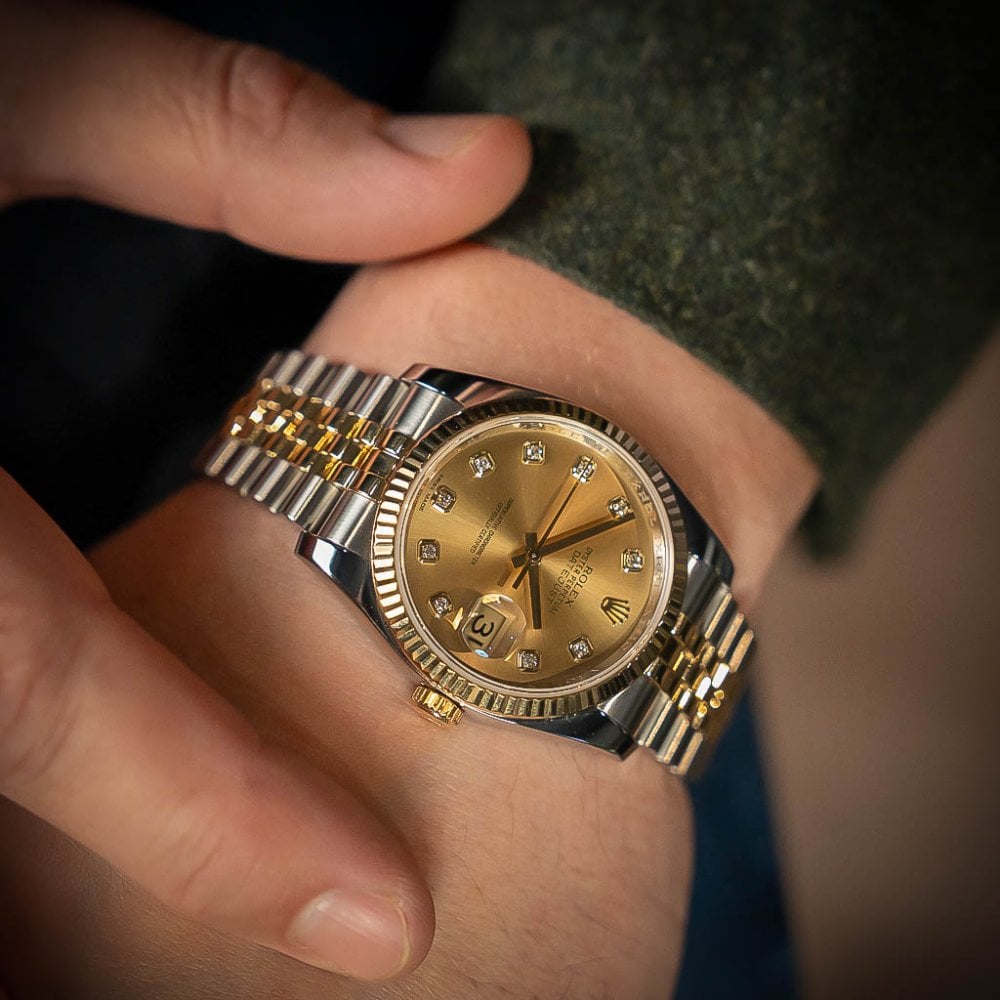 Datejust 116233 - Gents Watch - Diamond Dial - 2012
