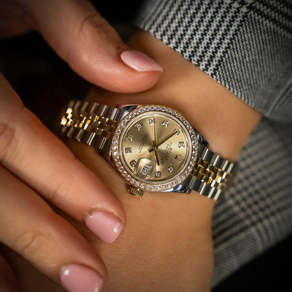 Datejust 28 279383RBR - Ladies Watch - Diamond Bezel - 2016