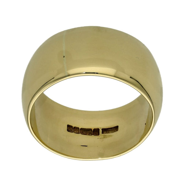 9ct Yellow Gold Wedding Ring - Size Z+1