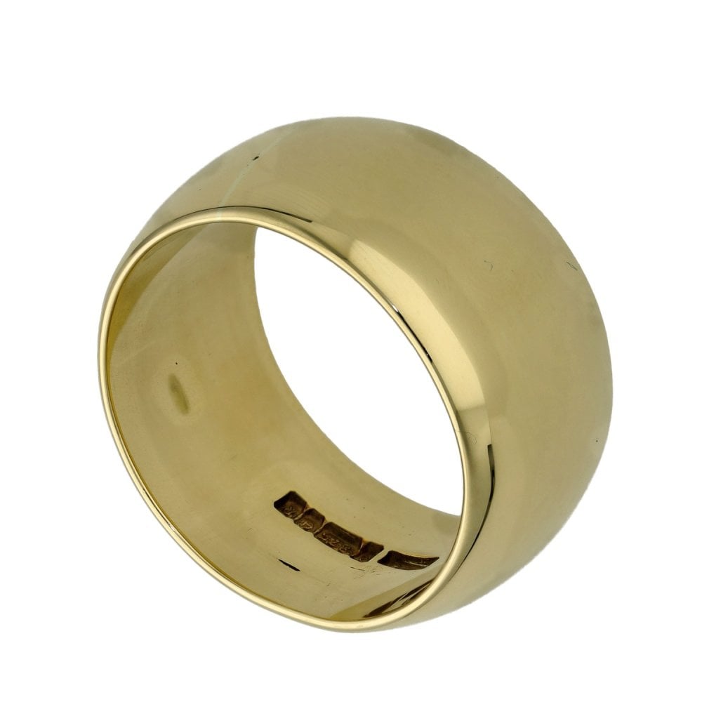 9ct Yellow Gold Wedding Ring - Size Z+1