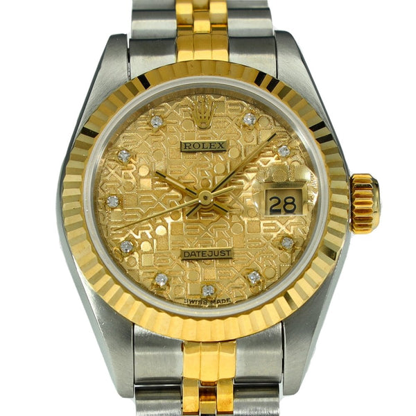 Datejust 69173 - Ladies Watch - Jubilee Diamond Dot Dial - 1994
