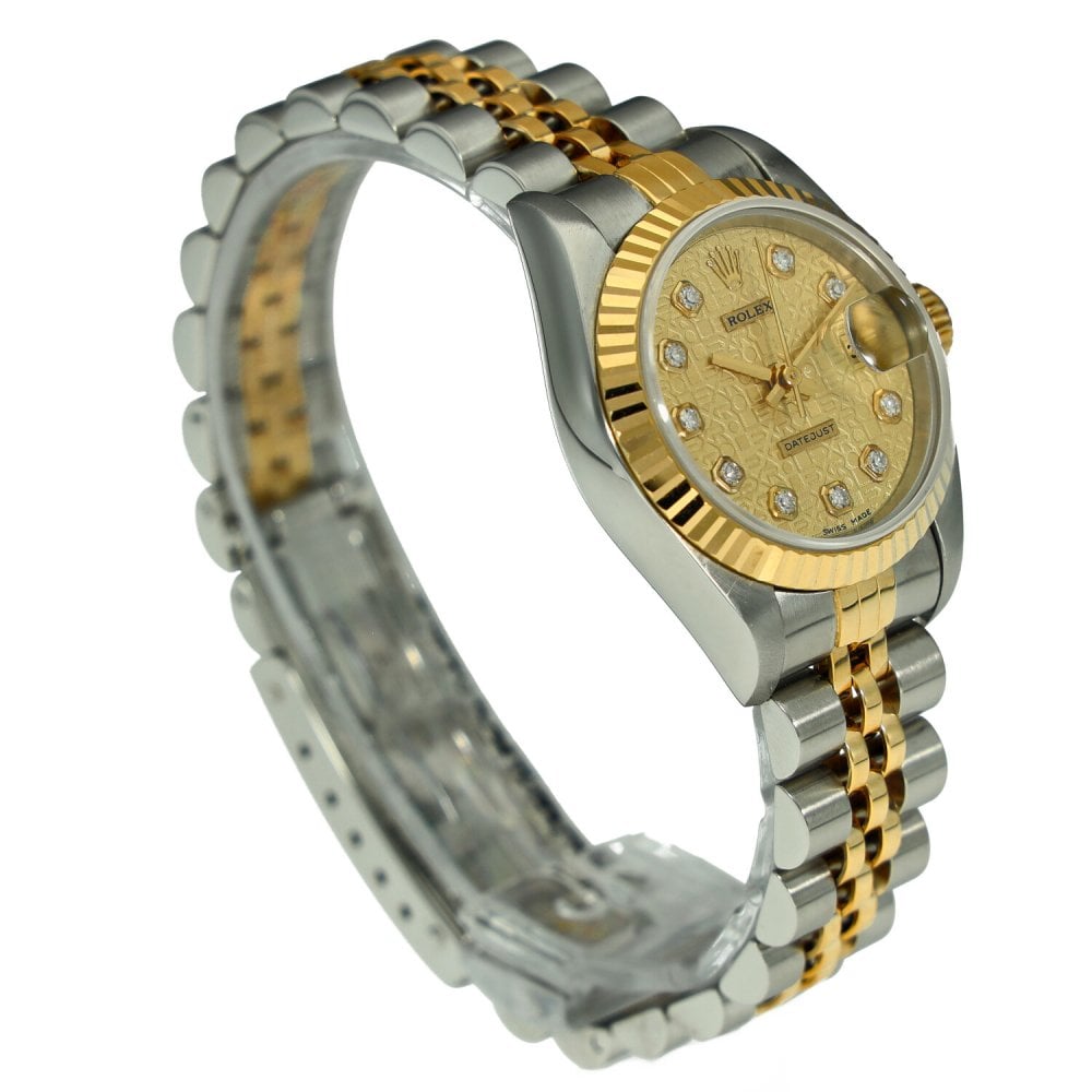 Datejust 69173 - Ladies Watch - Jubilee Diamond Dot Dial - 1999
