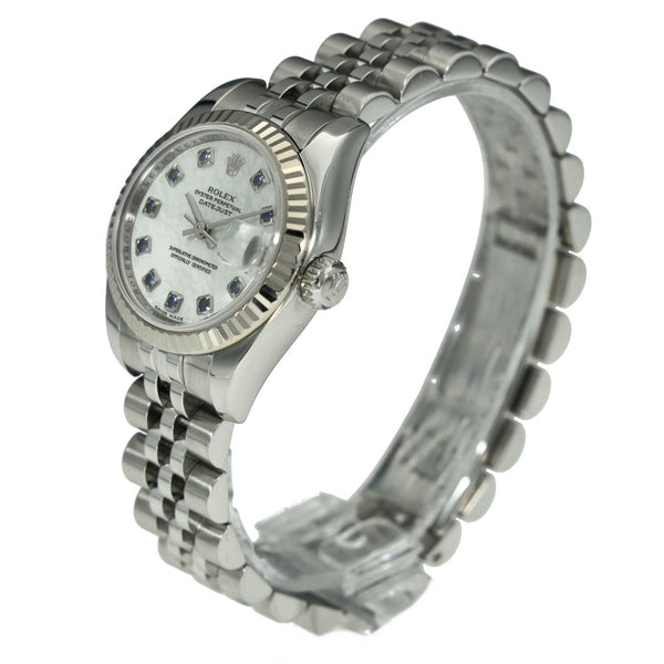 Datejust 179174 - Mother of Pearl Sapphire Dial - 2010