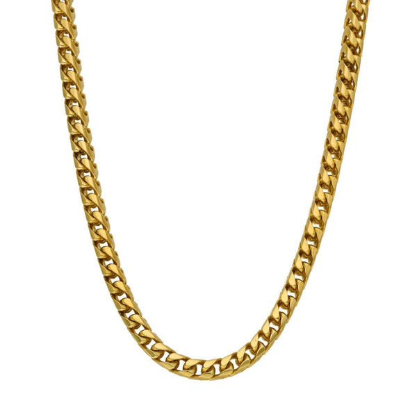 9ct Yellow Gold Spiga Chain - 45.0g - 19"