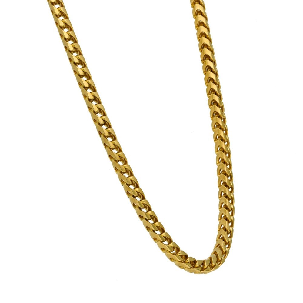 9ct Yellow Gold Spiga Chain - 45.0g - 19"