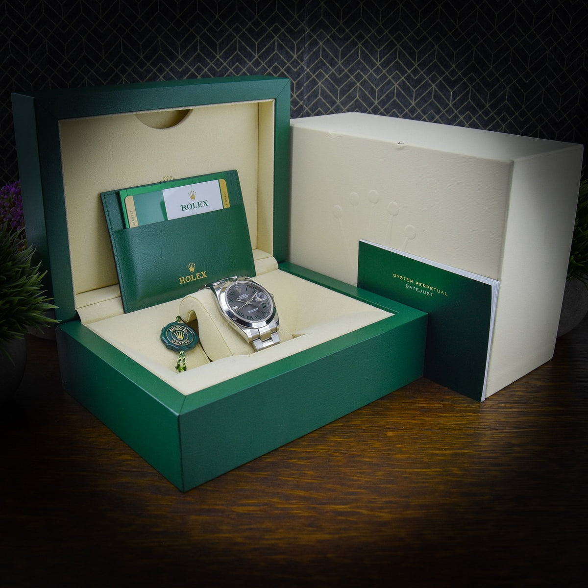 Datejust 41 126300 - Gents Watch - Wimbledon Dial - 2018