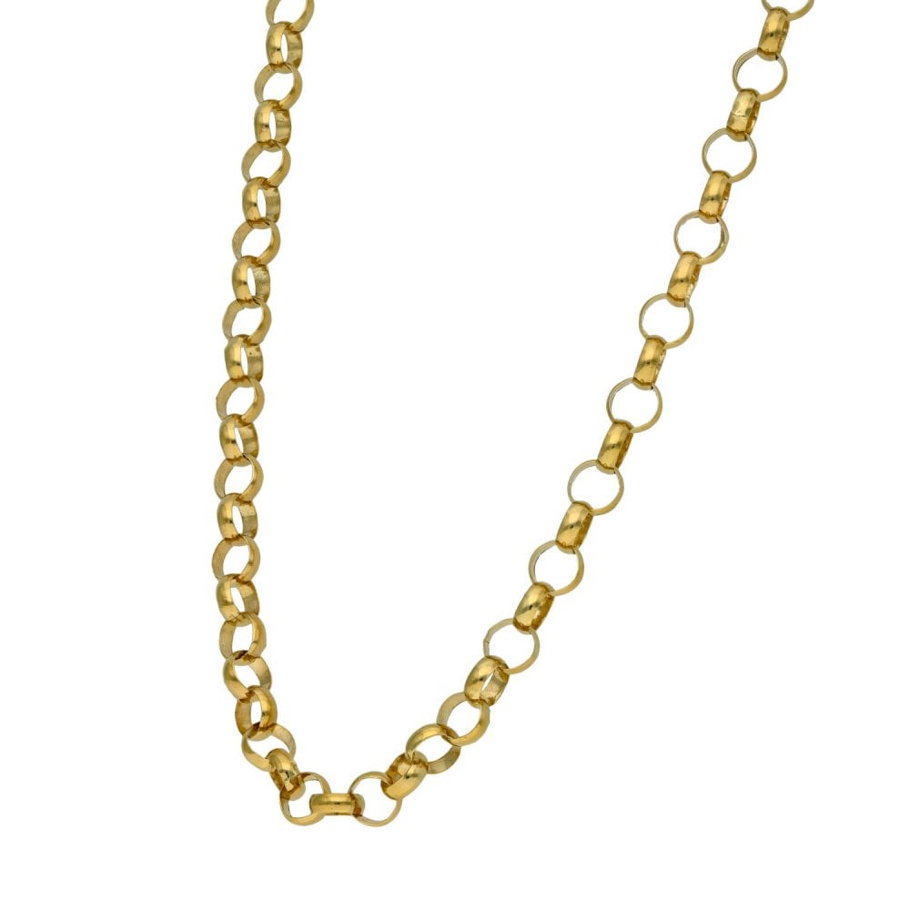 9ct Yellow Gold Belcher Chain - 30" - 17.0g