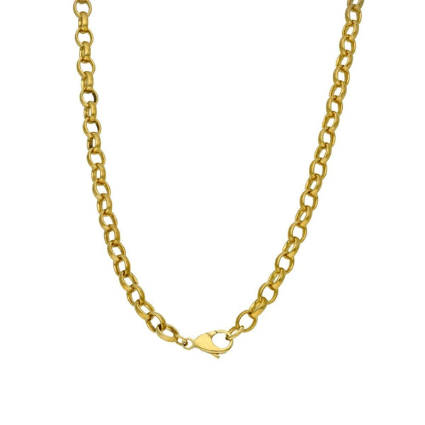 9ct Yellow Gold Belcher Chain - 26" - 23.2g