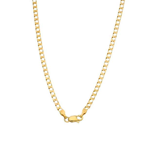 9ct Yellow Gold 18" Curb Chain - 5.2g