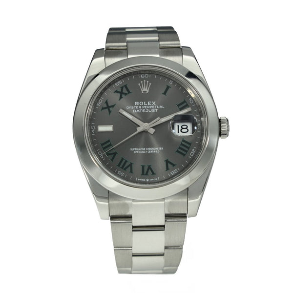 Datejust 41 126300 - Gents Watch - Wimbledon Dial - 2018