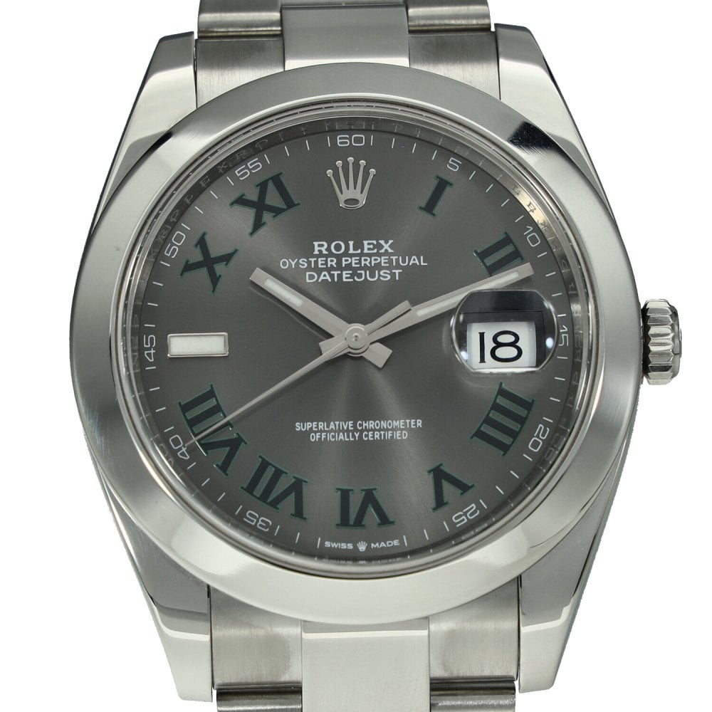 Datejust 41 126300 - Gents Watch - Wimbledon Dial - 2018