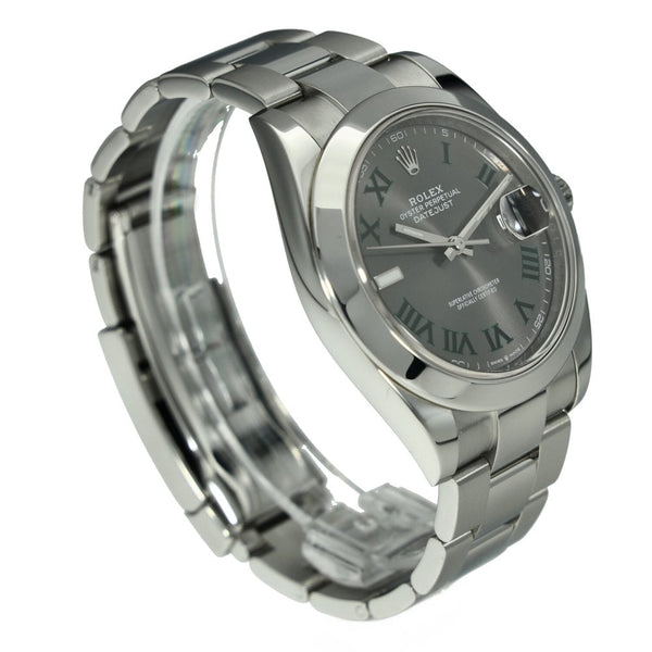 Datejust 41 126300 - Gents Watch - Wimbledon Dial - 2018