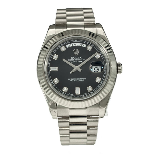 Day-Date -218239 - Black Dial - 2014