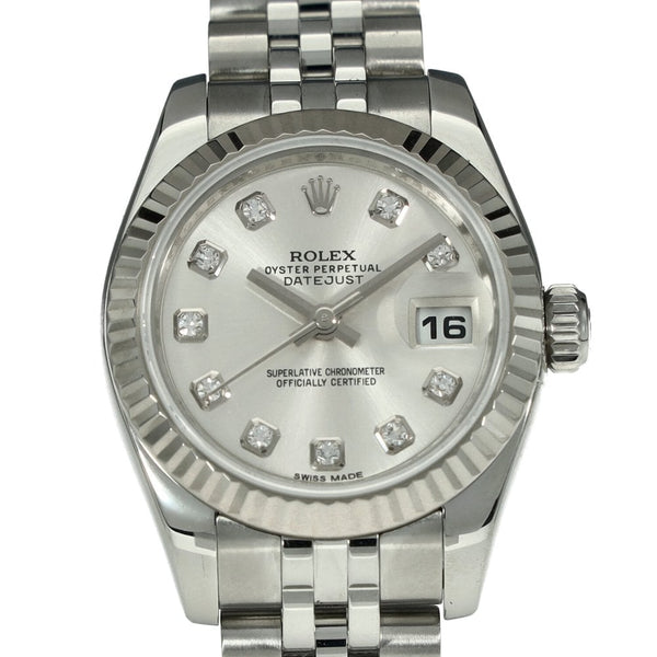 Datejust 179174 - Silver Diamond Dial - 2013