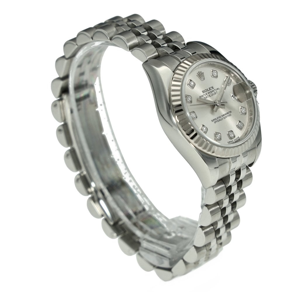 Datejust 179174 - Silver Diamond Dial - 2013