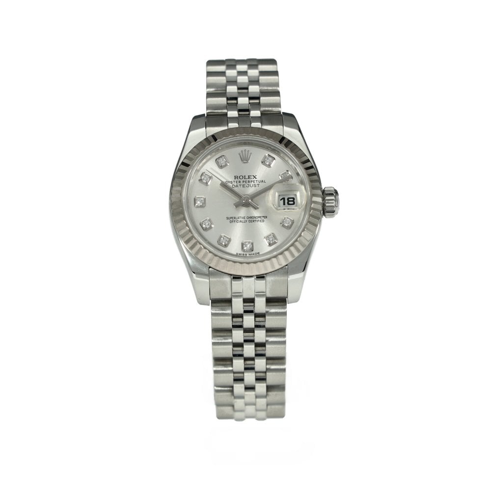 Datejust 179174 - Silver Diamond Dial - 2015
