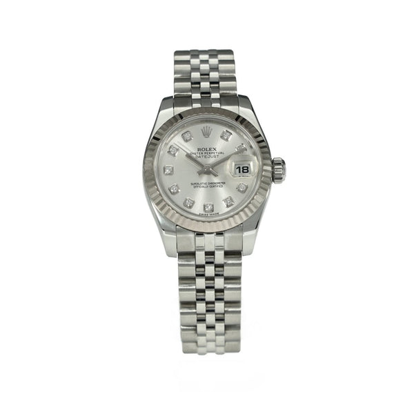 Datejust 179174 - Silver Diamond Dial - 2015
