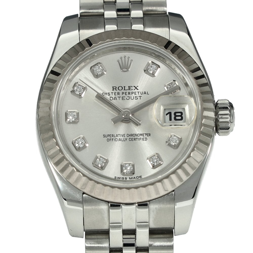Datejust 179174 - Silver Diamond Dial - 2015