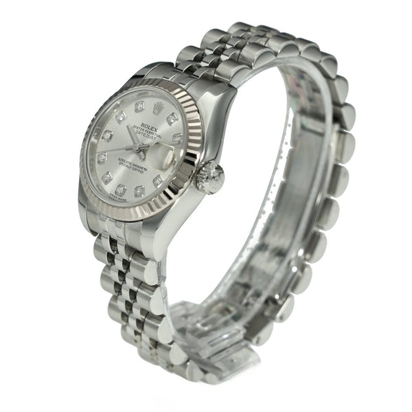 Datejust 179174 - Silver Diamond Dial - 2015