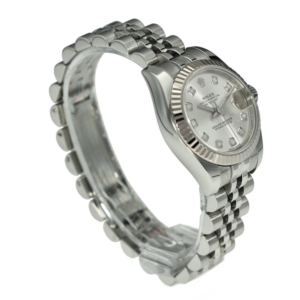 Datejust 179174 - Silver Diamond Dial - 2015