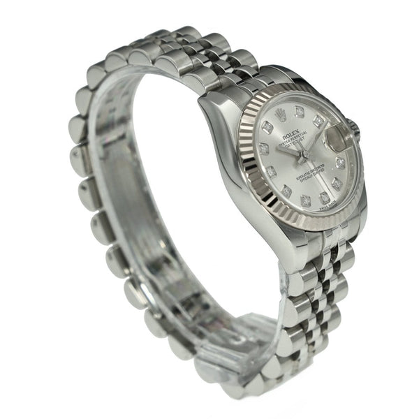 Datejust 179174 - Silver Diamond Dial - 2015