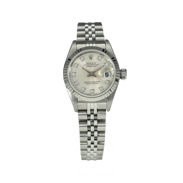 Datejust 69174 - Ladies Watch - Silver Diamond Dial - 1995