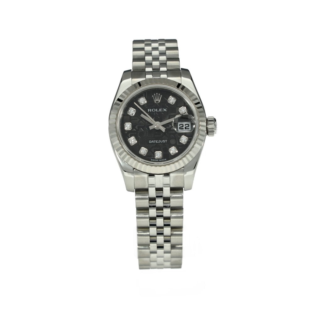 Datejust 179174 - Black Jubilee Diamond Dial - 2010
