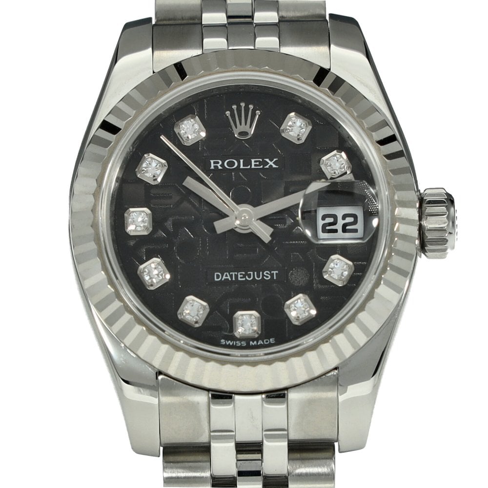 Datejust 179174 - Black Jubilee Diamond Dial - 2010