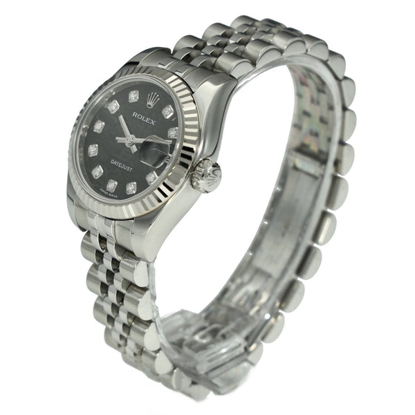 Datejust 179174 - Black Jubilee Diamond Dial - 2010
