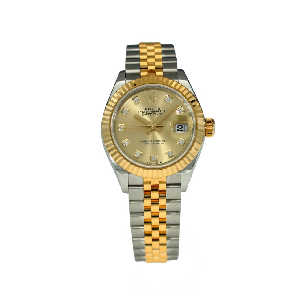 Datejust 28 279173- Champagne Diamond Dial - 2020