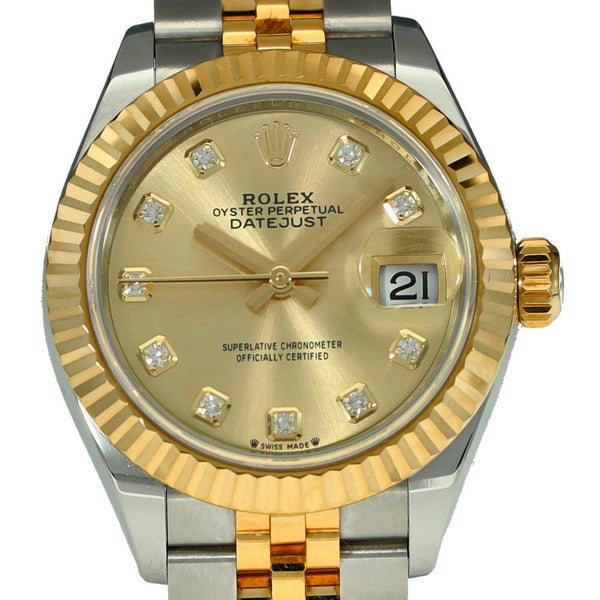 Datejust 28 279173- Champagne Diamond Dial - 2020
