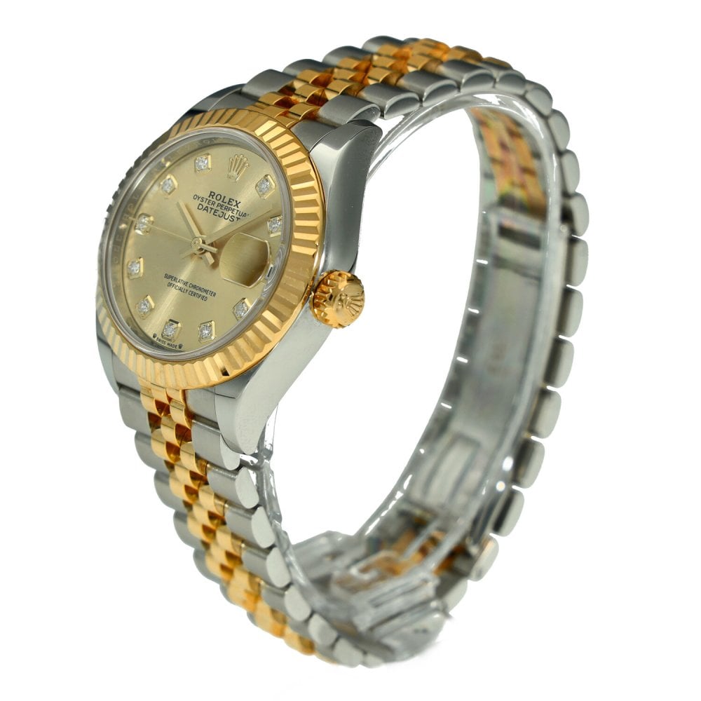 Datejust 28 279173- Champagne Diamond Dial - 2020