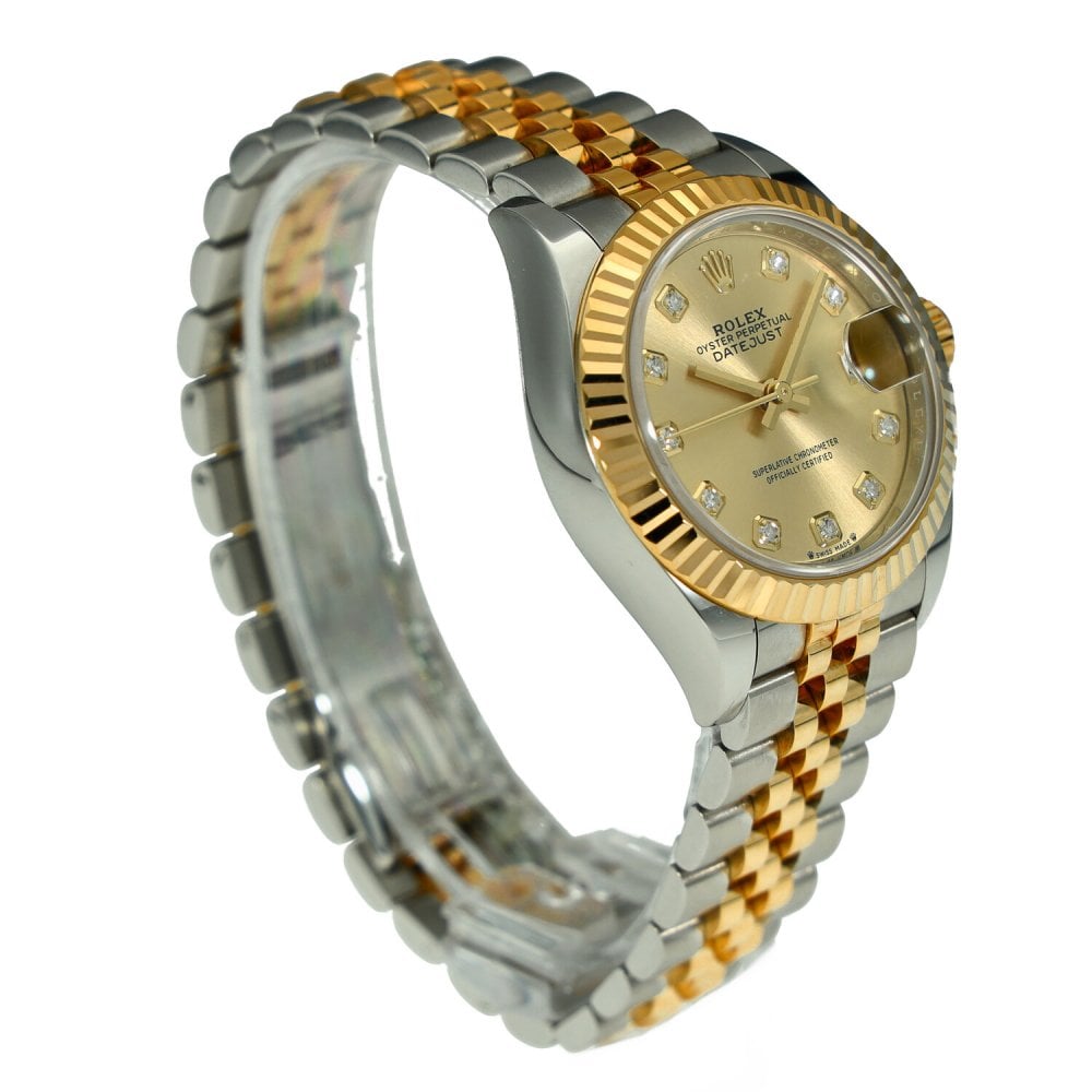 Datejust 28 279173- Champagne Diamond Dial - 2020