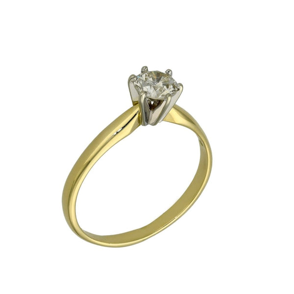 Ladies 18ct Yellow Gold Diamond Engagement Ring - 0.76ct