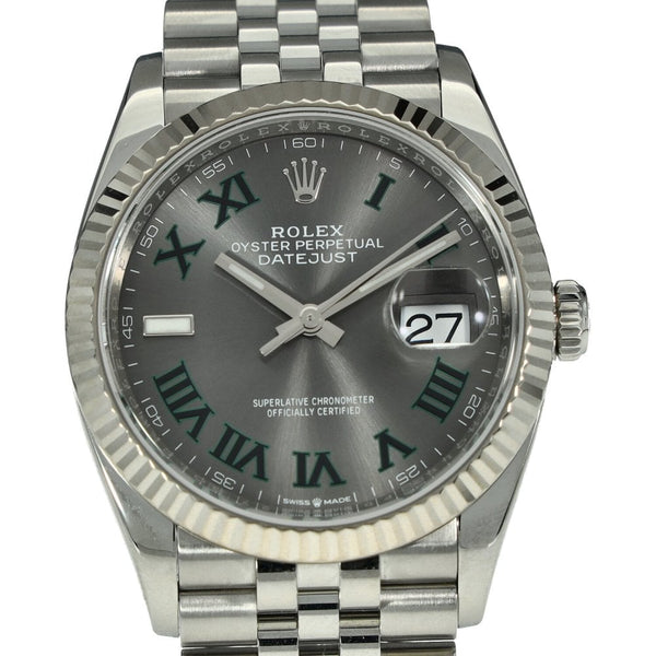 Datejust 36 126234 - Gents Watch - Wimbledon Dial - 2021