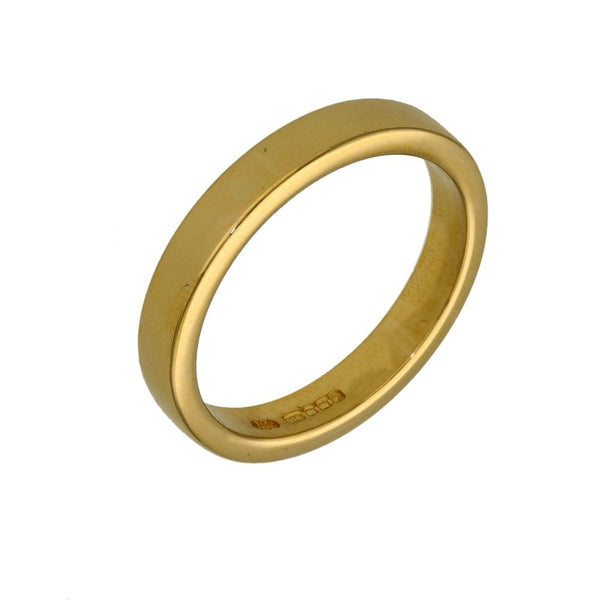 22ct Yellow Gold 3.5mm Wedding Ring - 7.2g