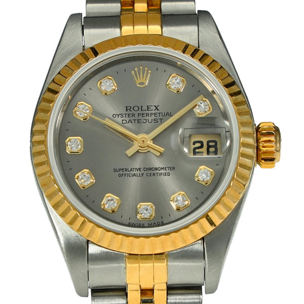 Lady Datejust 79173 - Silver Diamond Dial - 2000